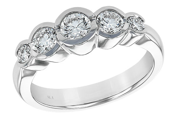 B110-97130: LDS WED RING 1.00 TW
