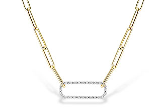 F291-82630: NECKLACE .50 TW (17 INCHES)