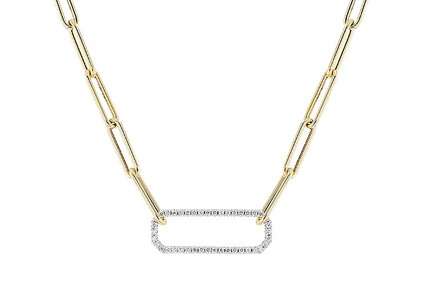 F291-82630: NECKLACE .50 TW (17 INCHES)