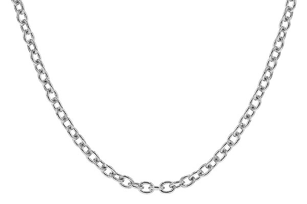 G291-88939: CABLE CHAIN (1.3MM, 14KT, 18IN, LOBSTER CLASP)