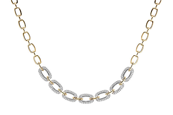 K291-83475: NECKLACE 1.95 TW (17 INCHES)