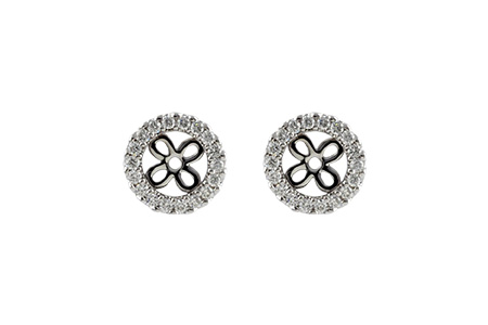 L205-49830: EARRING JACKETS .24 TW (FOR 0.75-1.00 CT TW STUDS)