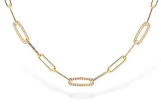 L291-82630: NECKLACE .75 TW (17 INCHES)