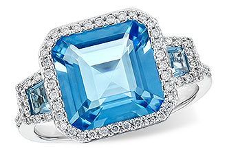 A208-26230: LDS RG 4.40 TW BLUE TOPAZ 4.60 TGW