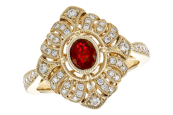 B290-94394: LDS RG .42 RUBY .80 TGW (5x4MM RUBY)