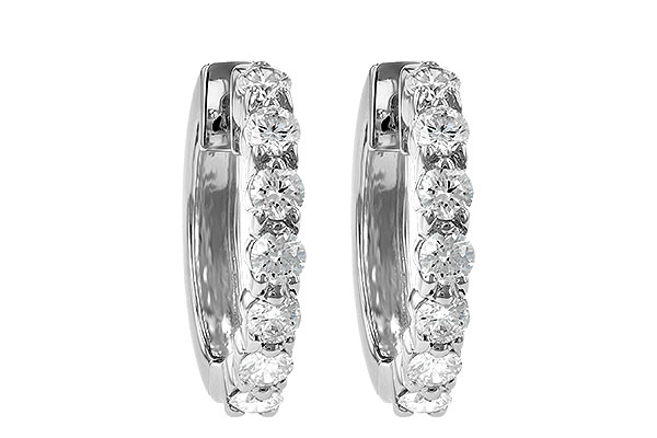 C203-67112: EARRINGS 1.00 CT TW