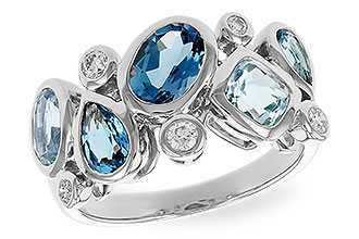 C291-88003: LDS RG 2.57 BLUE TOPAZ TW 2.75 TGW