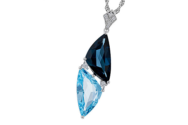 C292-75321: NECK 6.87 BLUE TOPAZ 6.97 TGW