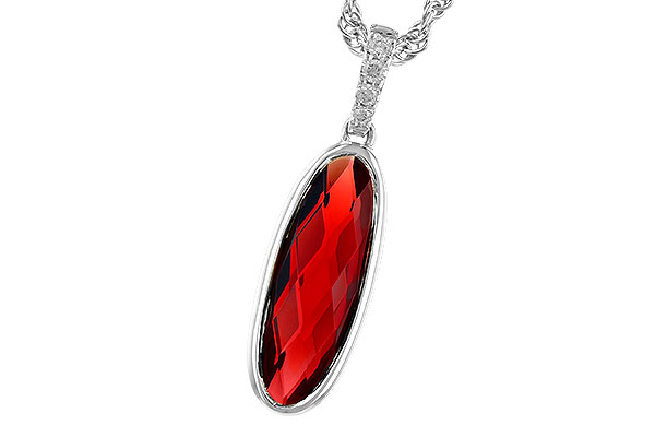 D290-99821: NECK 2.02 GARNET 2.05 TGW