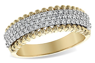 E206-44366: LDS DIA WED RG .50 TW