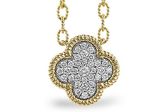 F291-90775: NECKLACE .32 TW (18")