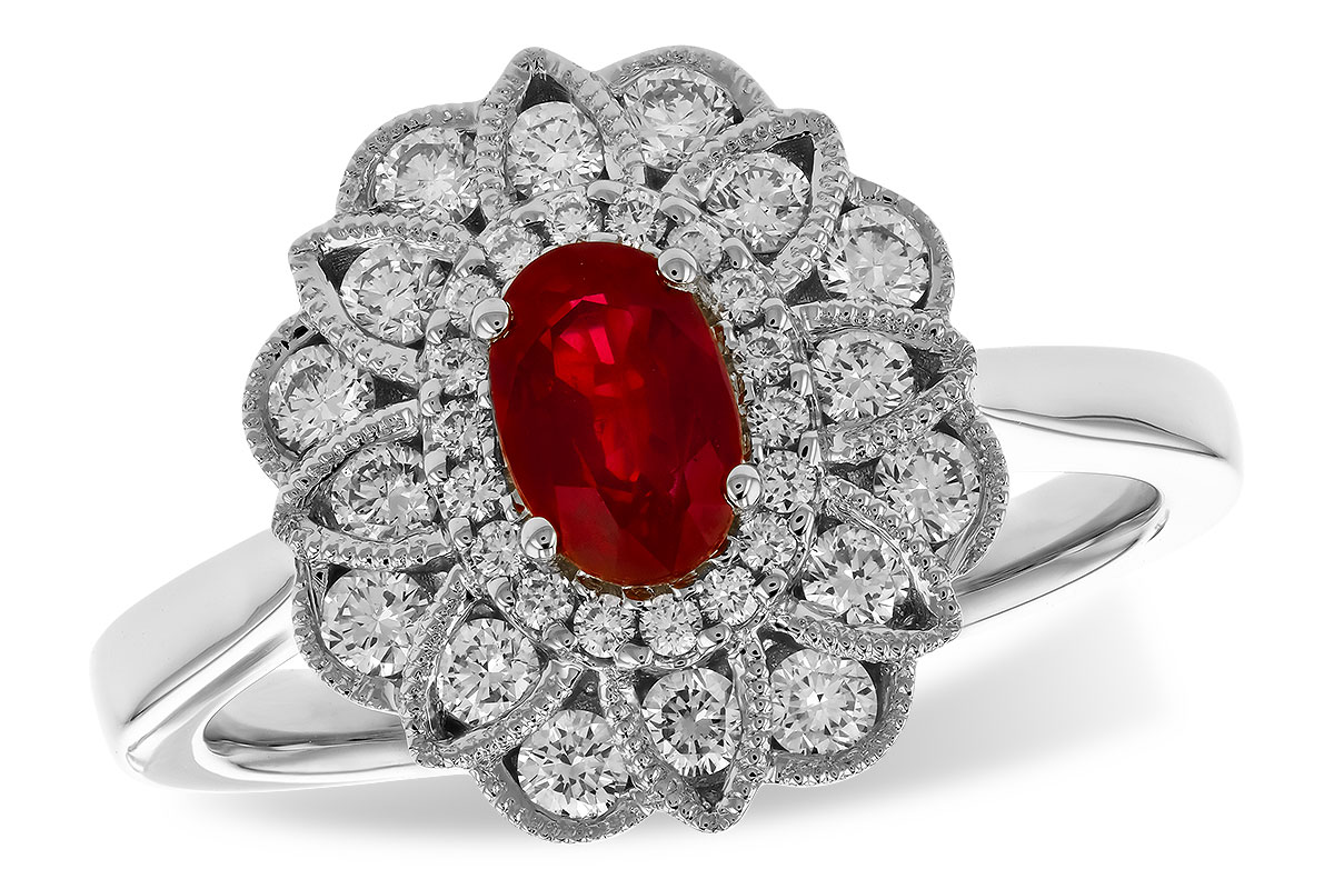 K291-89848: LDS RG .55 TW RUBY 1.07 TGW (6x4MM RUBY)