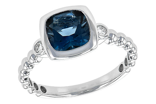 L207-35275: LDS RG 1.58 LONDON BLUE TOPAZ 1.66 TGW